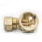 Thrifco Plumbing No. 70 1/2 Inch x 3/8 Inch Lead-Free Brass Compression FIP Elbow 6970012 - alternate 4